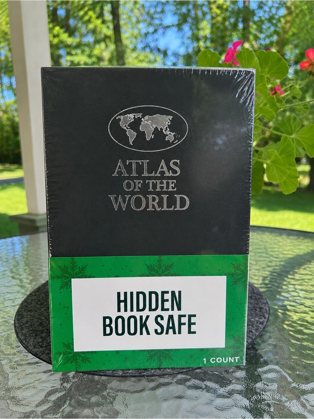 Newly Sealed-Atlas of the World Hidden Book Safe